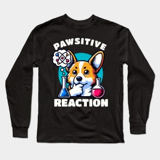 Pawsitive Reaction Black Long Sleeve T-Shirt